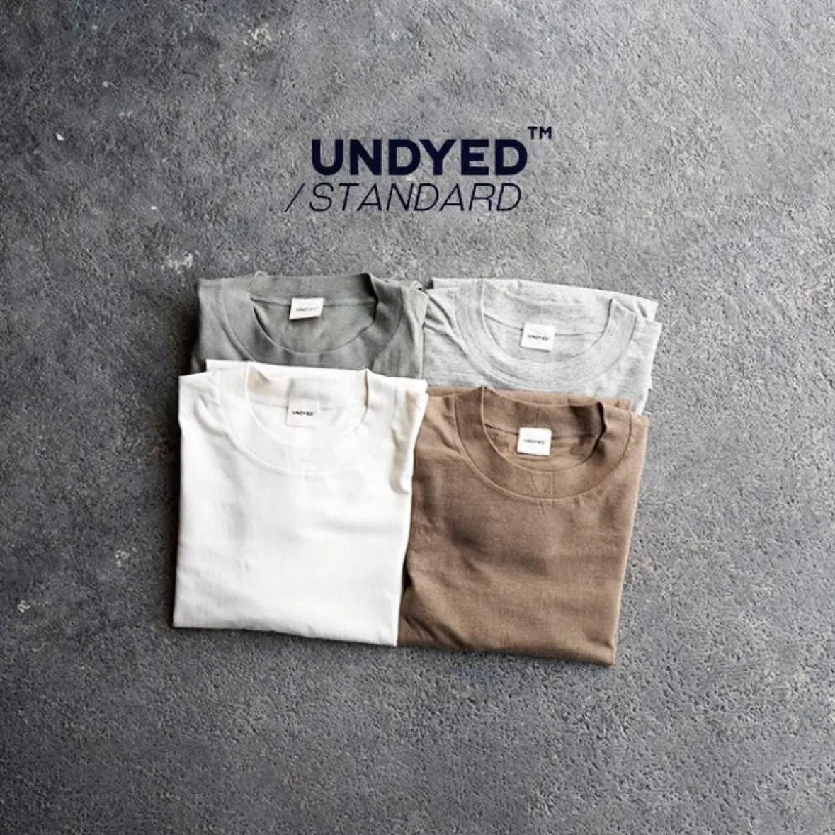 UNDYED STANDARD✔︎